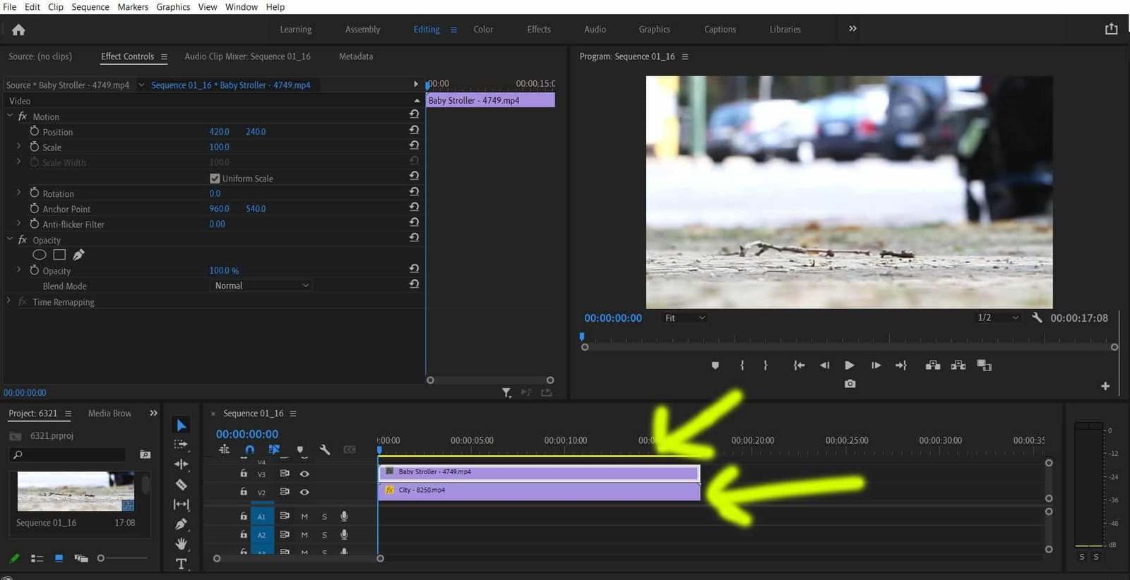 Mask with shape in Premiere Pro