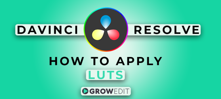 How to apply luts in Davinci Resolve